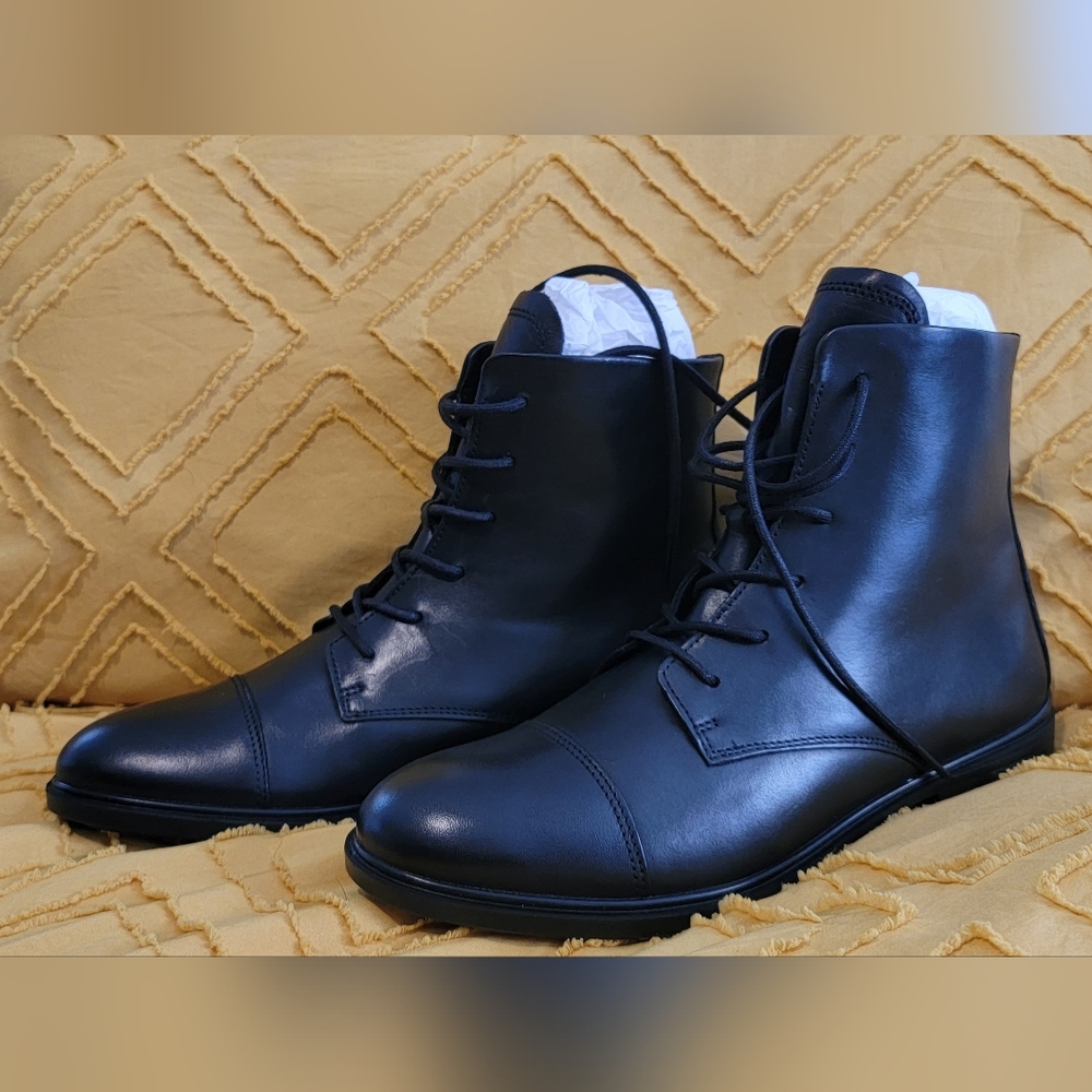 ECCO Touch 15 B Lace up Chelsea Boots- size US 8 - 8.5 UK6